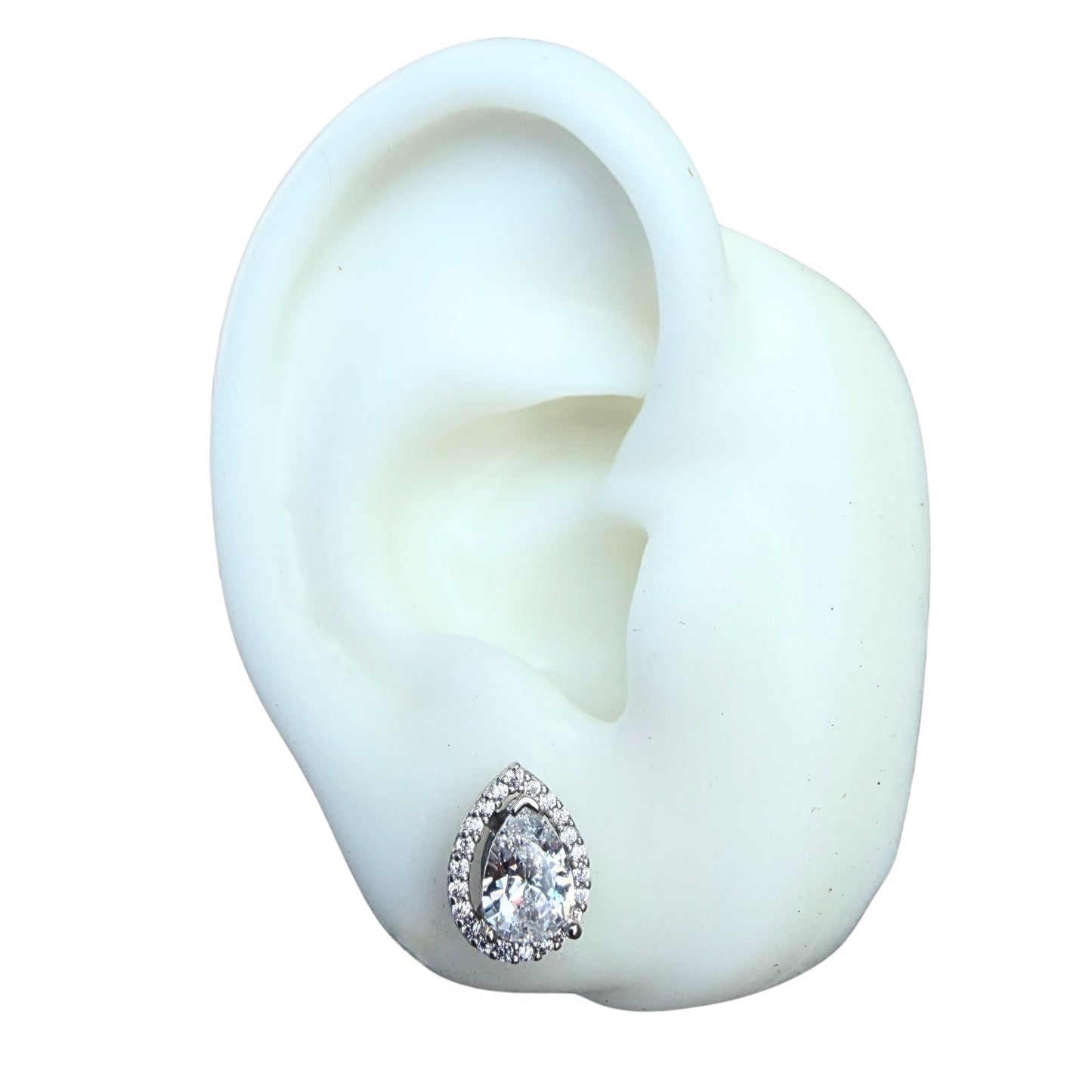 Topo 2 en 1 Gota Plata Esterlina 925 Rodinada