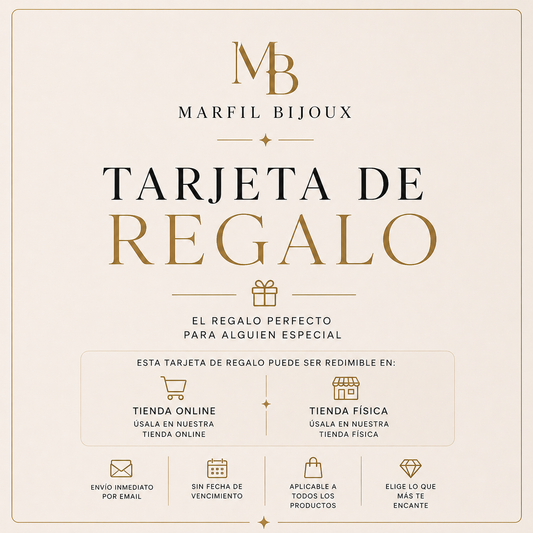 Tarjeta de Regalo Marfil Bijoux